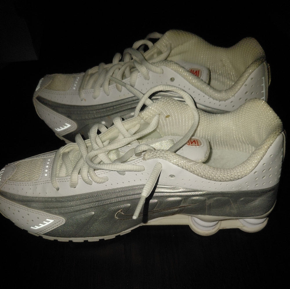 Stylish Women's White and Gray Sneakers SOLD